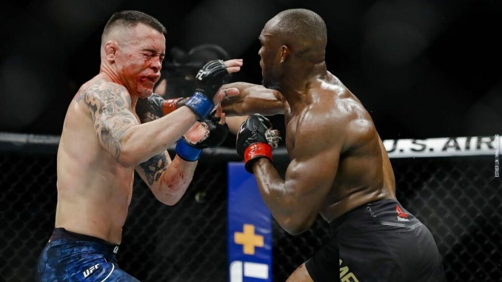 Kamaru Usman and Colby Covington