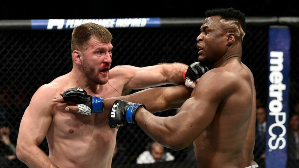 Francis Ngannou and Stipe Miocic