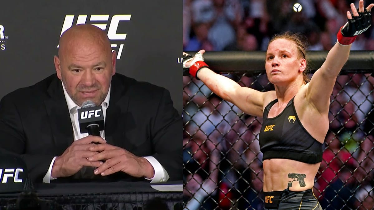 “Shevchenko was like a f*cking demon tonight,” says Dana White as he describes Valentina Shevchenko performance at UFC 261