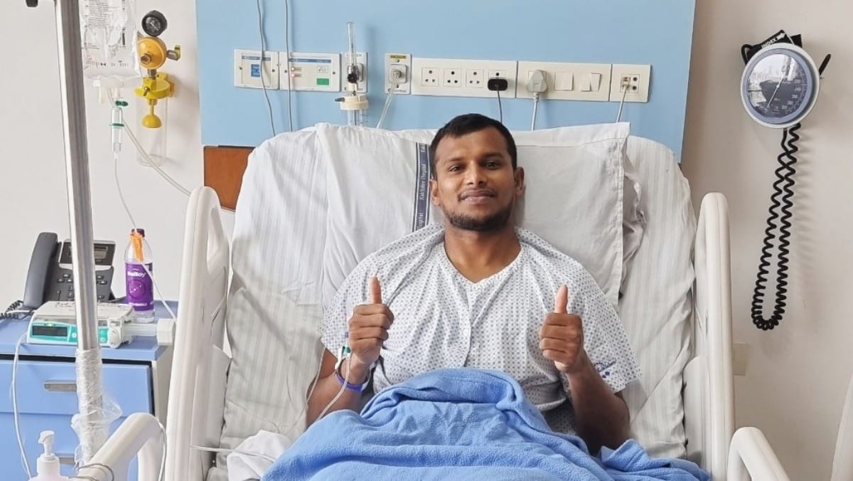 “Looking forward to coming back” – T Natarajan undergoes successful knee surgery