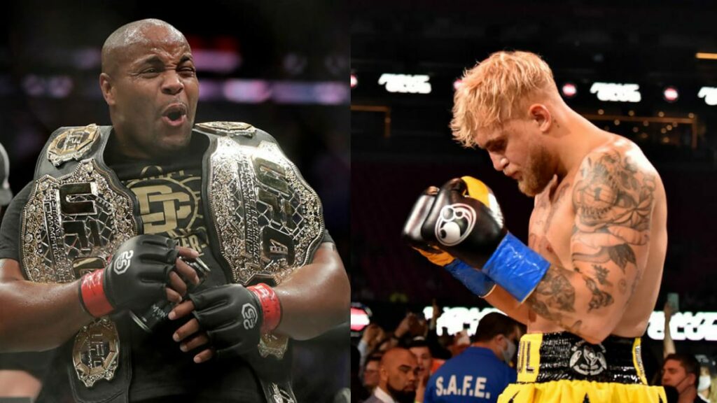 Jake Paul and Daniel Cormier