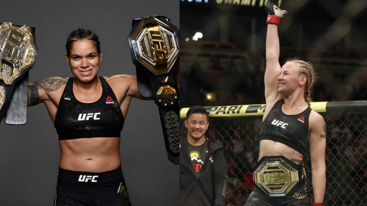 “I’m not going to push it like, give me Amanda right now, I’m gonna break her face,” Valentina Shevchenko speaks about trilogy with Amanda Nunes