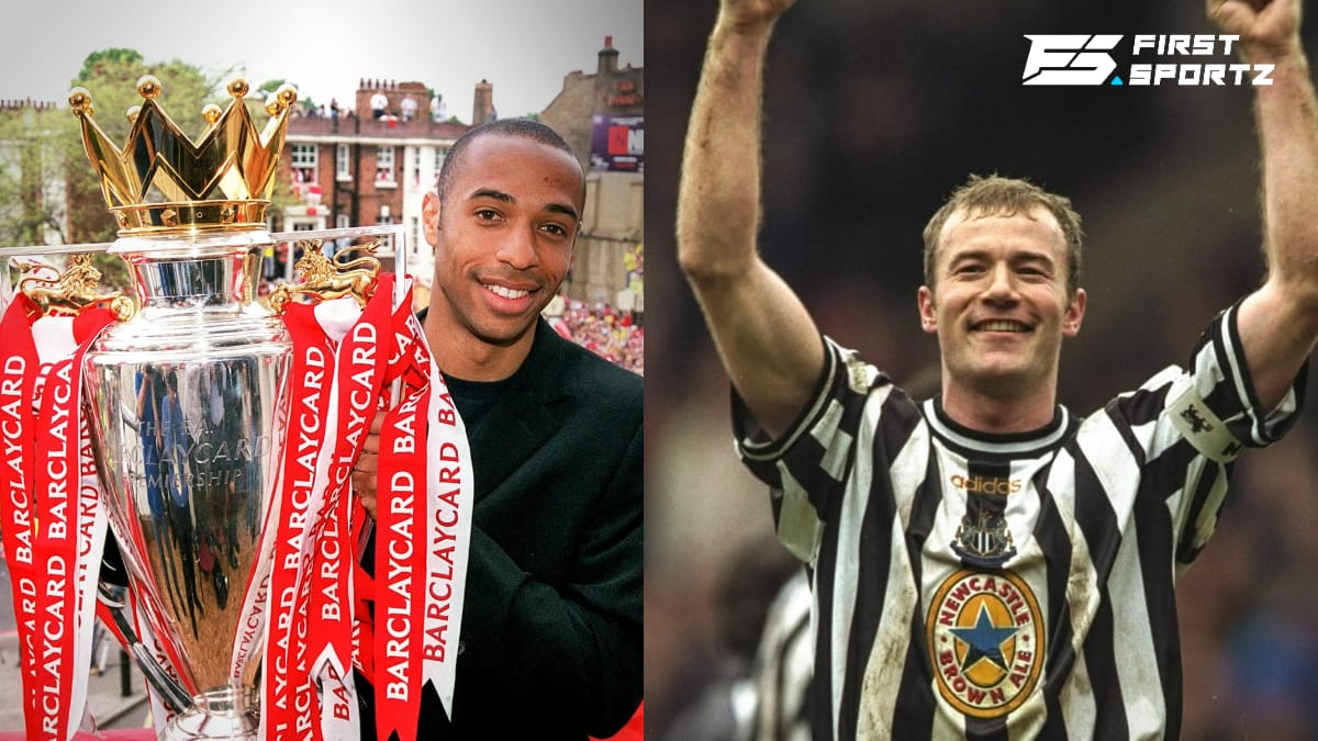 Alan Shearer and Thierry Henry become the first two players to be inducted in the Premier League hall of fame