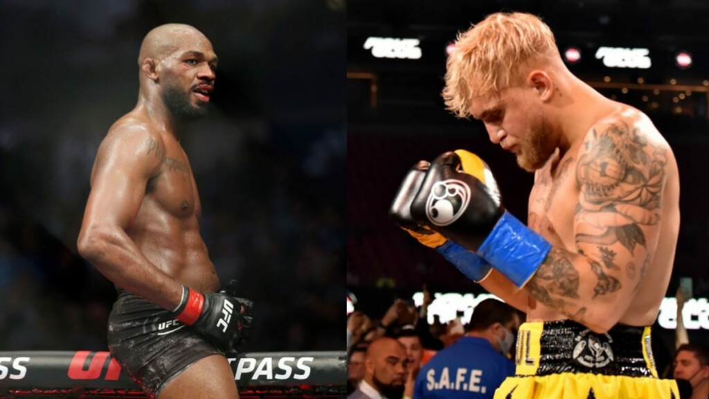 Jon Jones congratulated Jake Paul