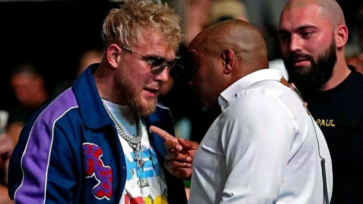 “I pointed at him and said don’t play with me, Cause I’ll smack him in the face,” Daniel Cormier and Jake Paul confronted each other at UFC 261