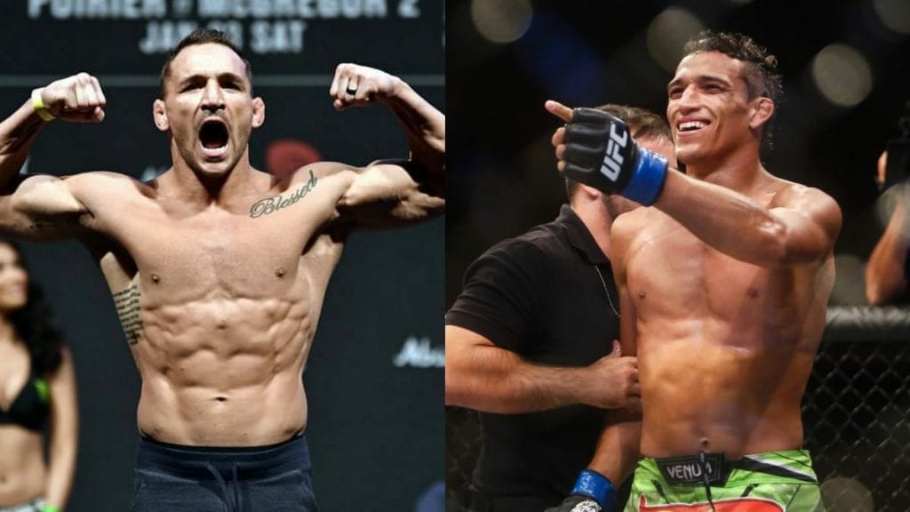 Michael Chandler and Charles Oliveira