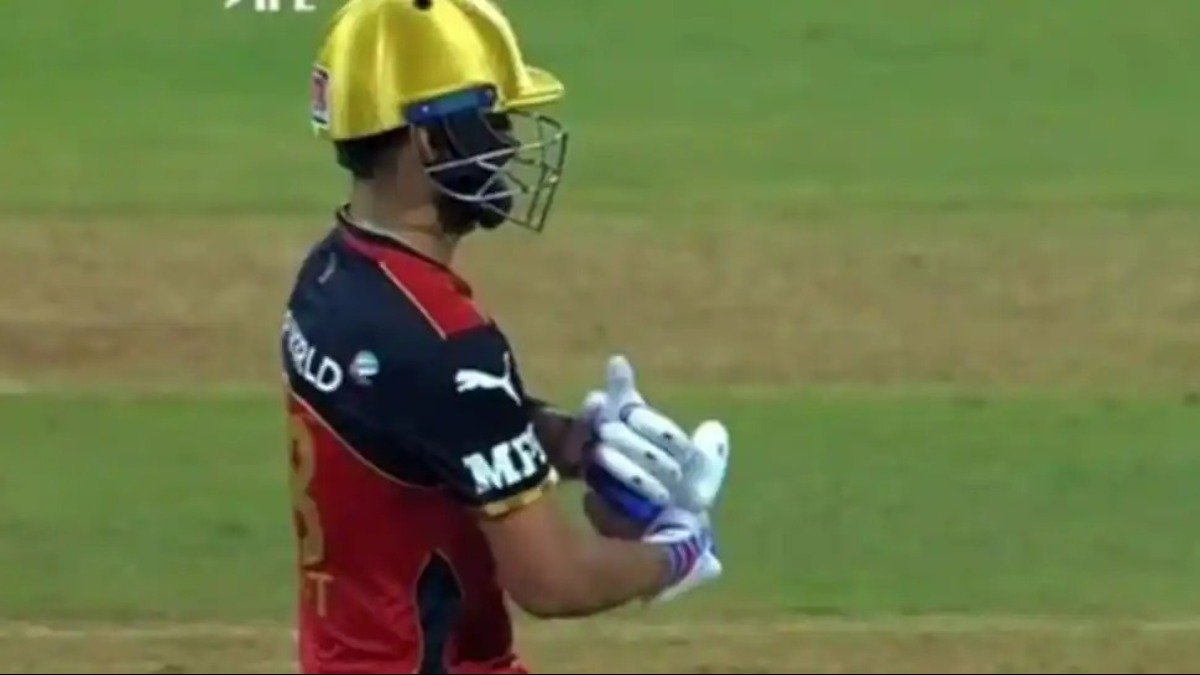 IPL 2021: WATCH – Virat Kohli dedicates his half-century to daughter Vamika