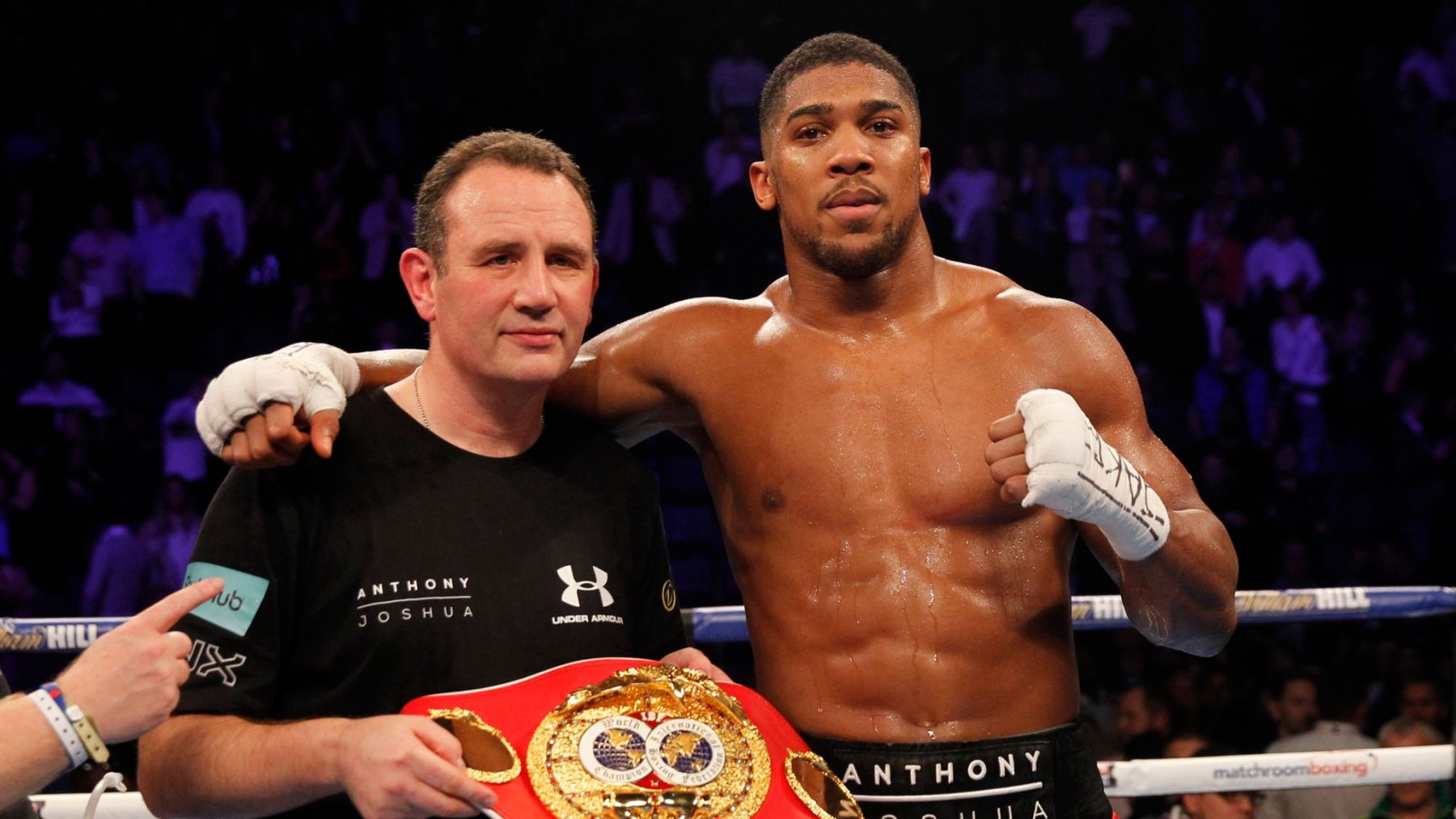 ‘I don’t think we have a choice’ – Eddie Hearn fears Anthony Joshua might be without his coach Rob McCracken in his corner