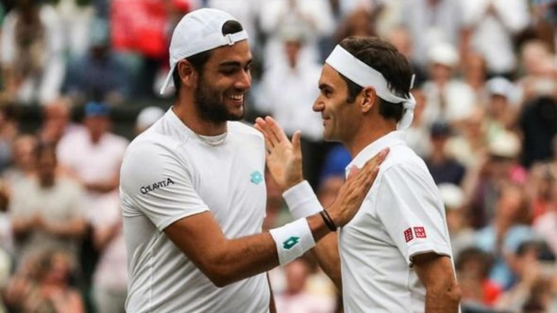 Matteo Berrettini recalls the first time he met his childhood idol, Roger Federer