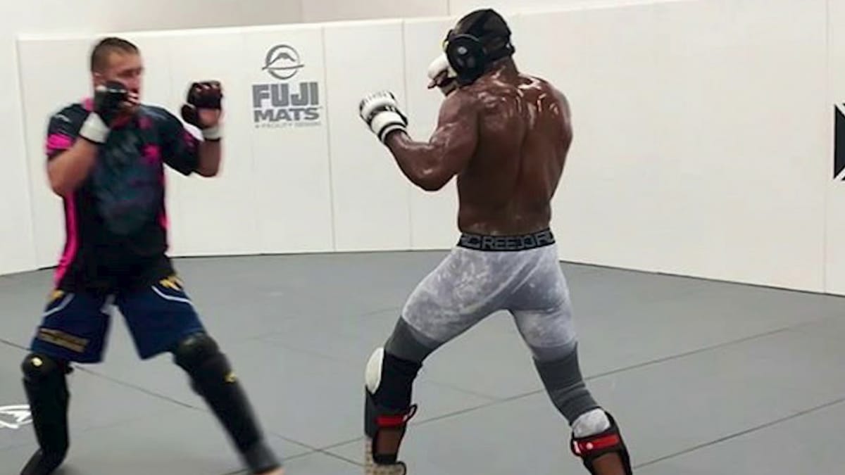 “I’d like to think if we uploaded our sparring that me and him have, we’d make tons of money,” Kamaru Usman on his sparring sessions with Justin Gaethje