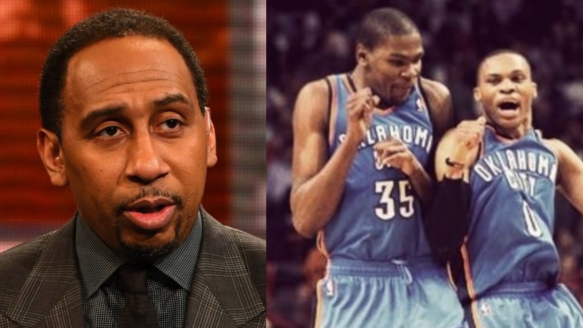 “I don’t believe him”: Stephen A. Smith reacts to Kevin Durant picking Serge Ibaka over Russell Westbrook over his favorite teammate pick