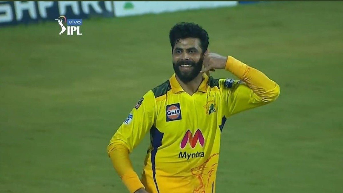 IPL 2021: WATCH – Ravindra Jadeja celebrates taking his fourth catch in style