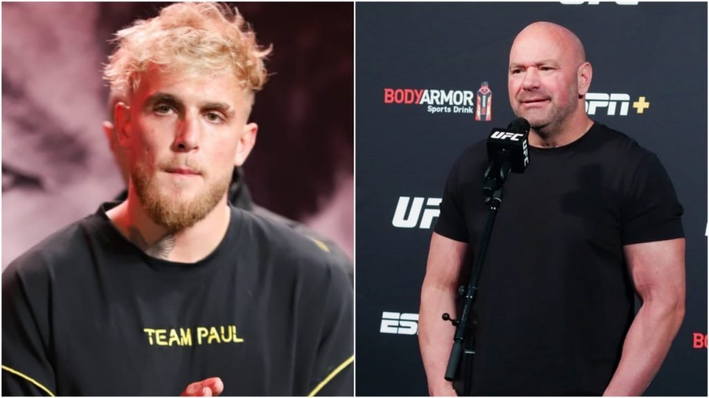 Jake Paul and Dana White