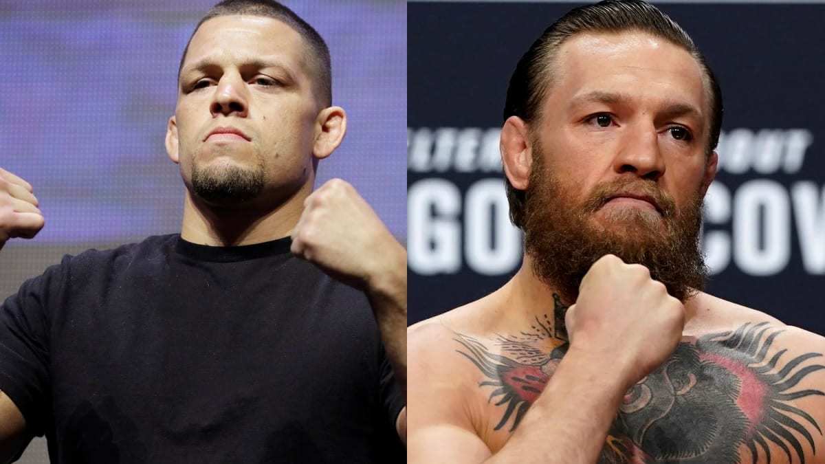 “Go ahead and make this Lil bitch a belt or 2 with rubies or whatever he wants,” Nate Diaz went after Conor McGregor after he announces he wants 2 belts instead of 1