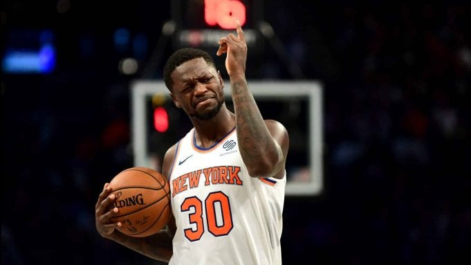 Julius Randle in Knicks vs Bucks