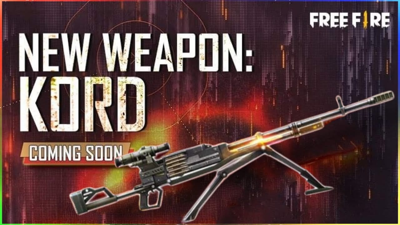 Free OB27 Leaks: New KORD Weapon in Free Fire