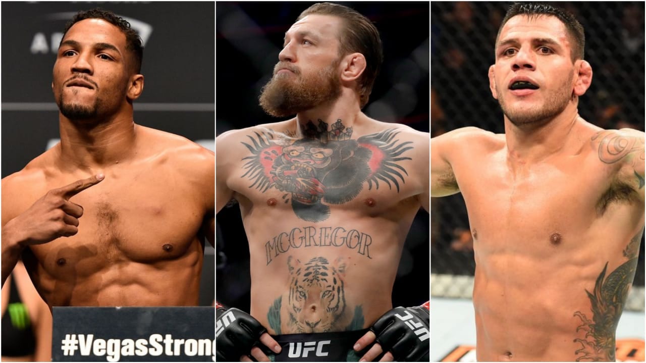 Kevin Lee and Rafael dos Anjos volunteer to replace Dustin Poirier against Conor McGregor for “Red Panty Night”