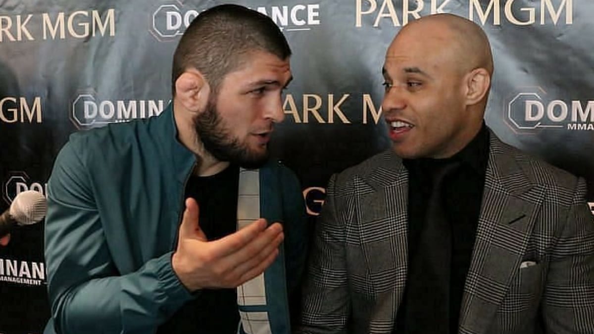 “I think he’s one of the best coaches I’ve ever seen,” Ali Abdelaziz on coach Khabib Nurmagomedov