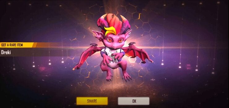 Dreki Pet in Free Fire Clash Squad Mode: All You Need to Know