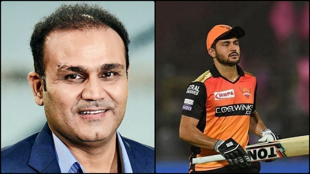 IPL 2021: Virender Sehwag takes a dig at Manish Pandey for not finishing the run chase against Kolkata Knight Riders