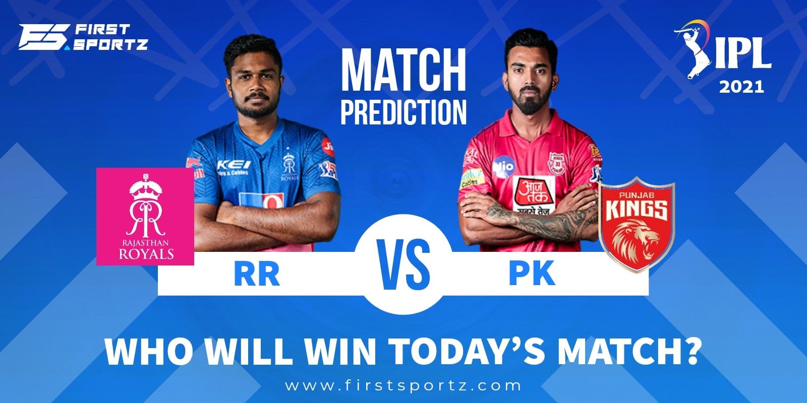 IPL 2021: Who will win today’s match? – RR vs PBKS, Match 4