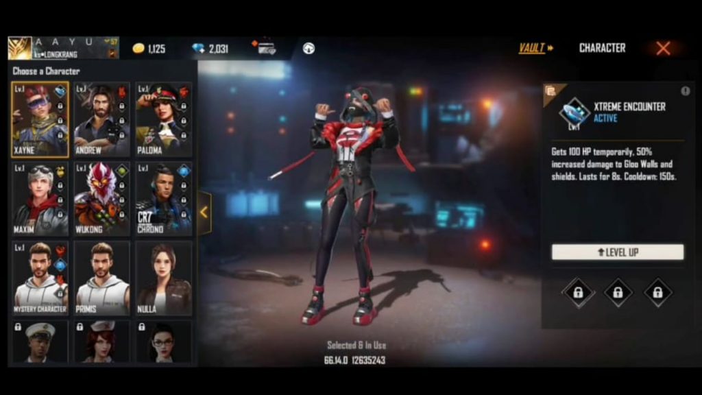 Free Fire OB 27 update character