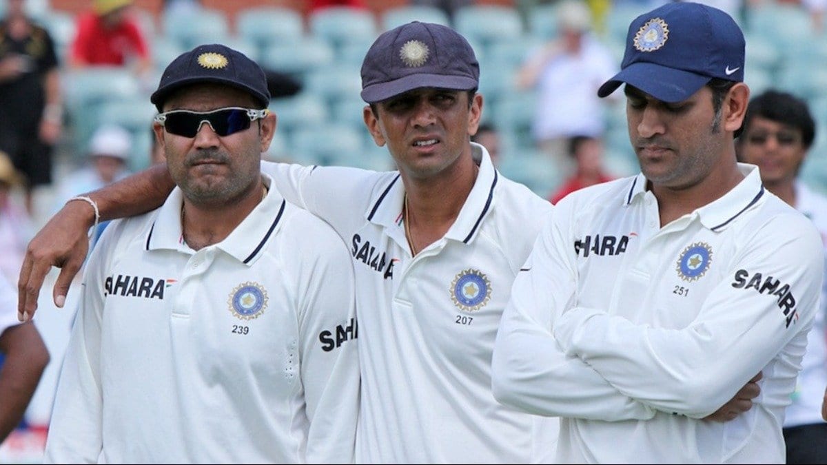 “I was taken aback” – Virender Sehwag recalls the time Rahul Dravid got angry at MS Dhoni