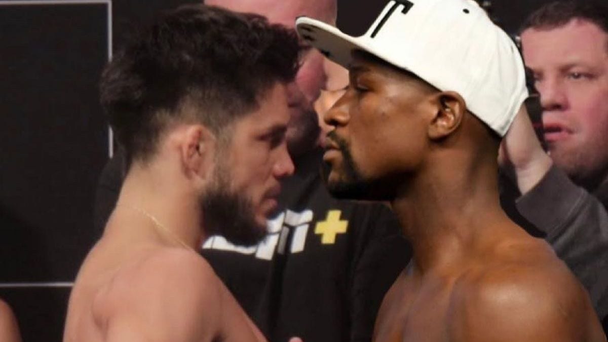 ‘Triple C vs The Olympic Bronze Medalist’ – Henry Cejudo teases a fight with Floyd Mayweather