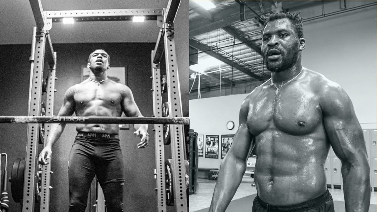 “People want to see two titans and Francis is already a titan and I’m trying to become a titan,” Jon Jones is building his physique to look exactly like Francis Ngannou if not more