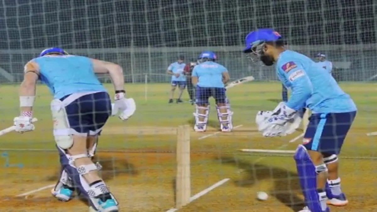 IPL 2021: WATCH – Rishabh Pant hilariously sledges Sam Billings at the nets