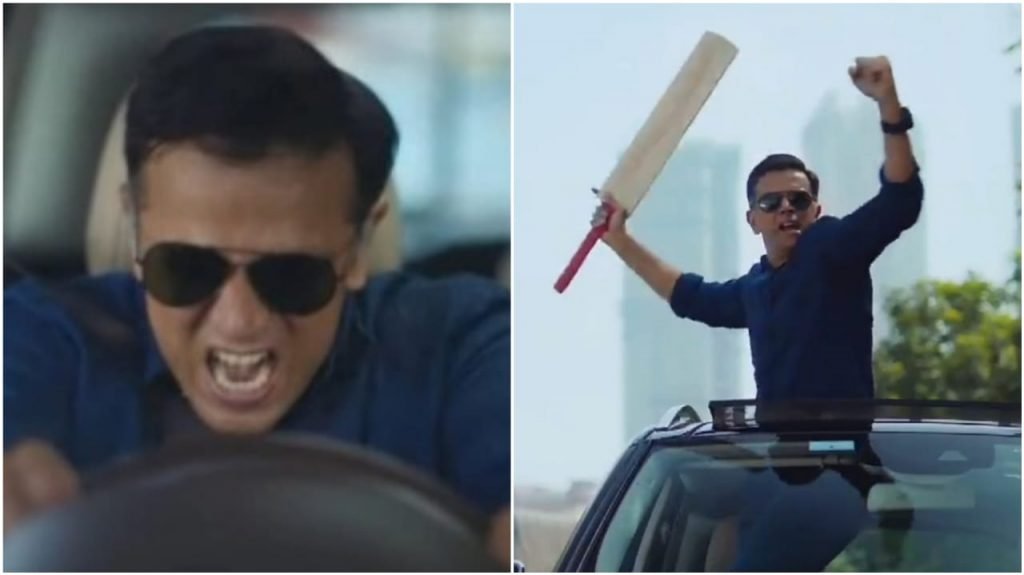 Rahul Dravid in CRED ad