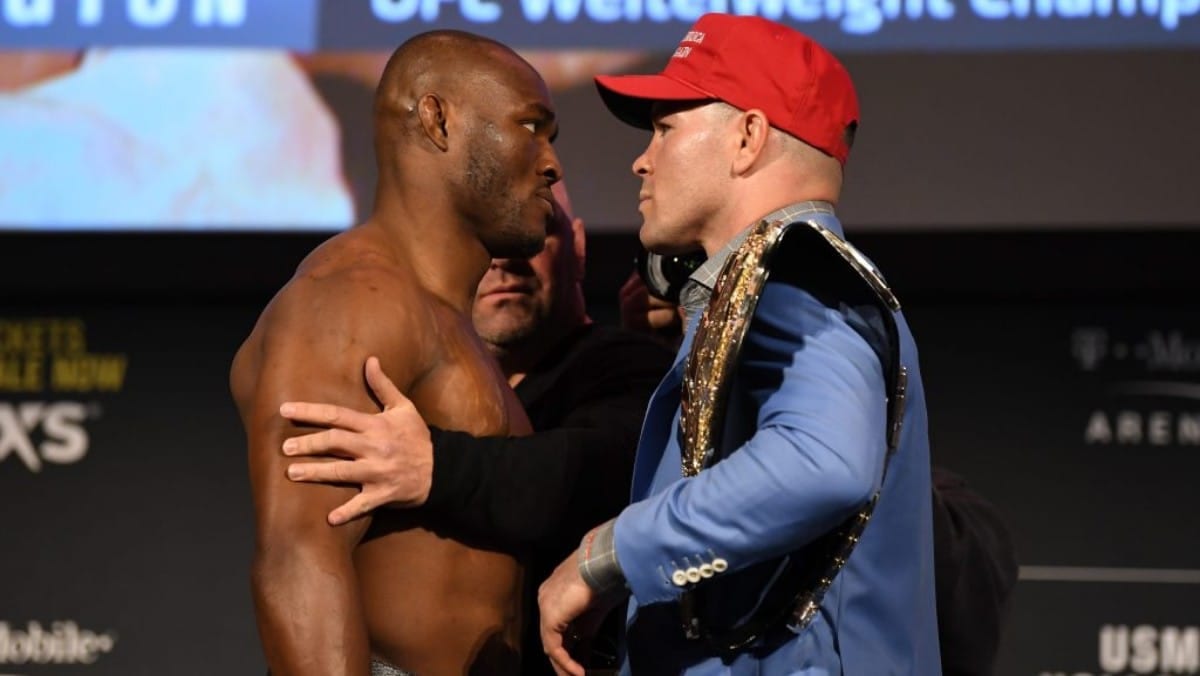 “Show the world some balls, fight me,” Colby Covington fires back at Kamaru Usman for his inactivity comment