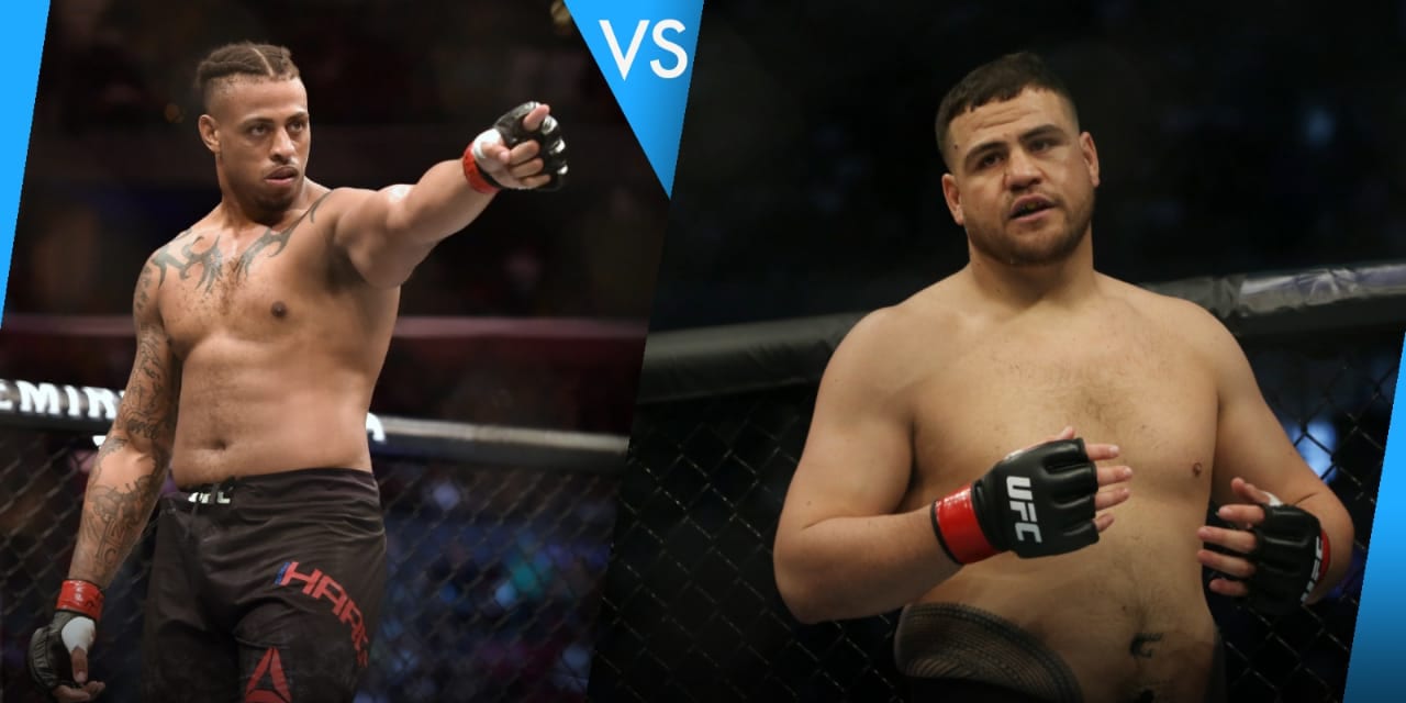 Greg Hardy and Tai Tuivasa booked for a heavyweight showdown at UFC 264