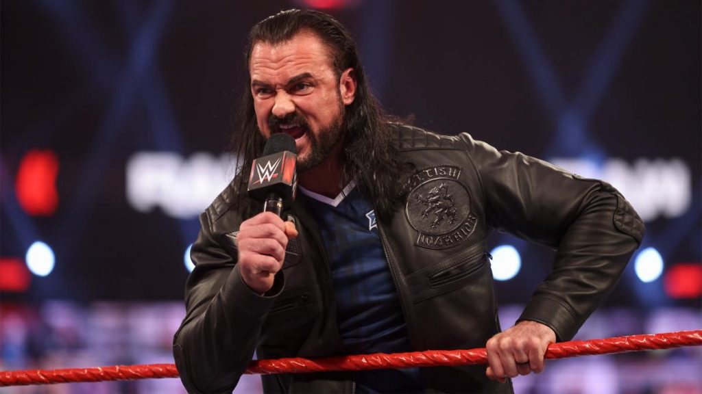 wwe raw results drew mcintyre