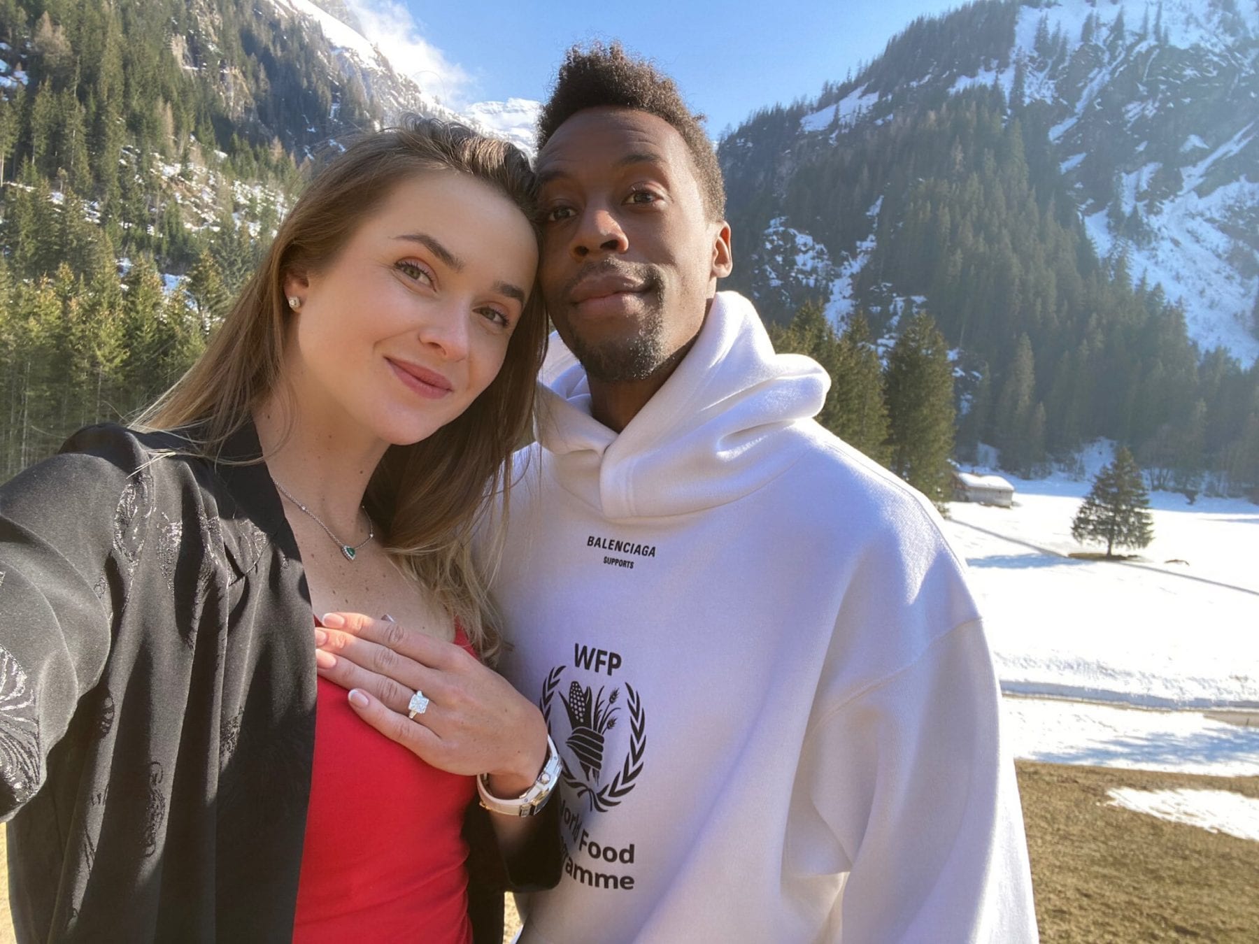 ‘She said YES,’ Gael Monfils and Elina Svitolina announce their engagement