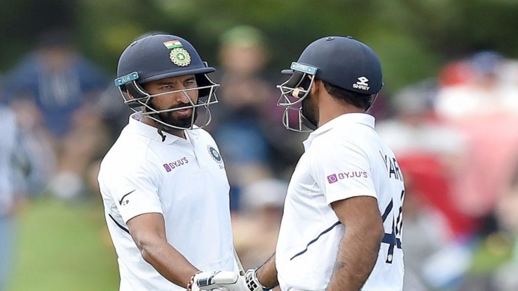 Cheteshwar Pujara and Hanuma Vihari