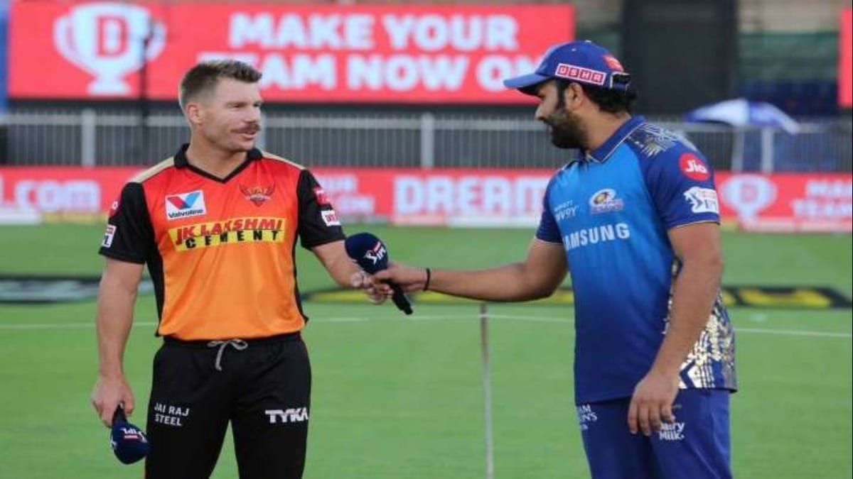 David Warner and Rohit Sharma