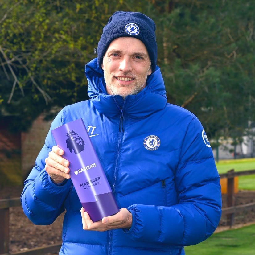 Thomas Tuchel wins Premier League Manager of the Month award for March