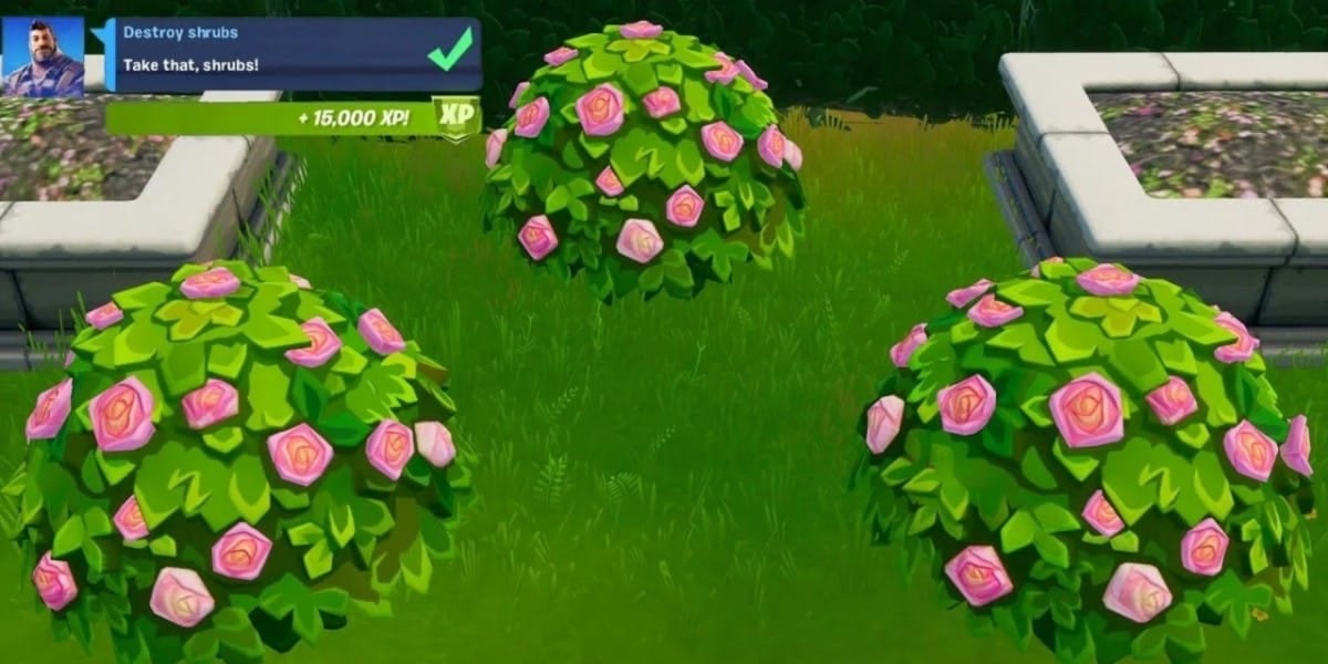 How to Destroy Shrubs in Fortnite Season 6: Explained