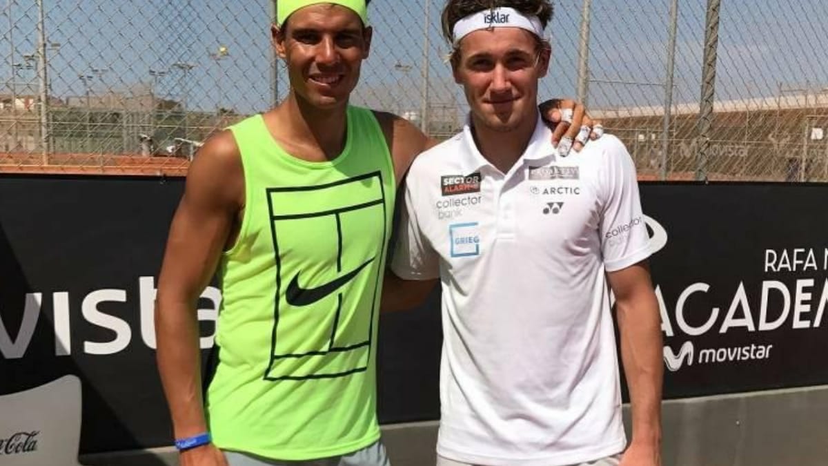 ‘Rafael Nadal is one of the reasons I wanted to become a pro’: Casper Ruud