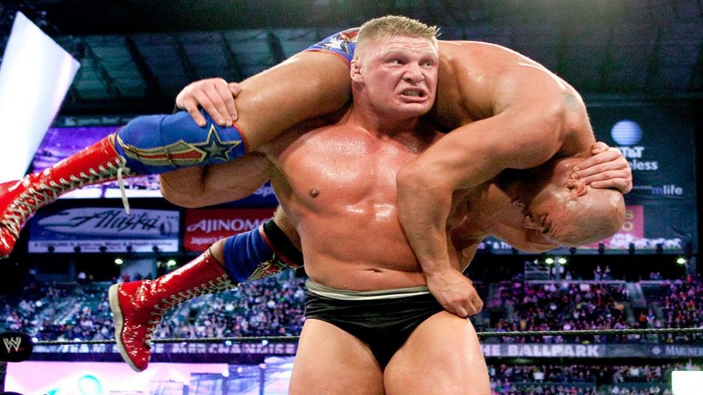 kurt angle brock lesnar