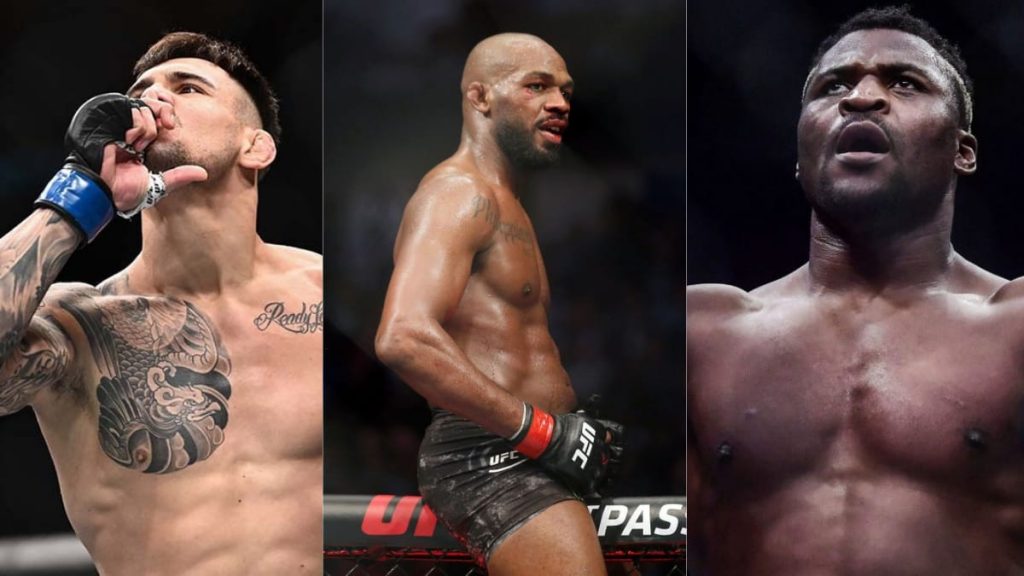 Aleksandar Rakic Jon Jones Francis Ngannou