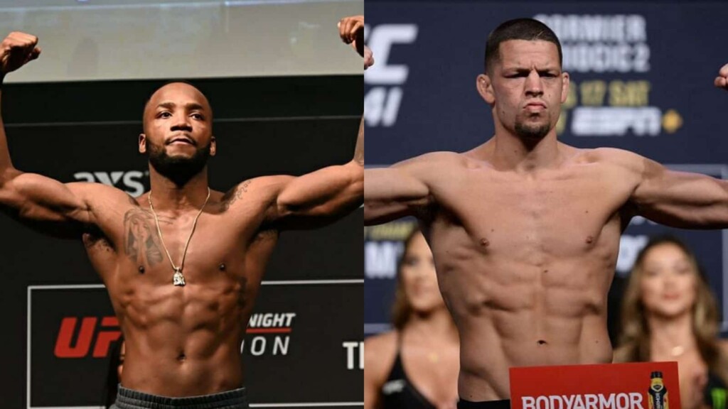 Leon Edwards and Nate Diaz