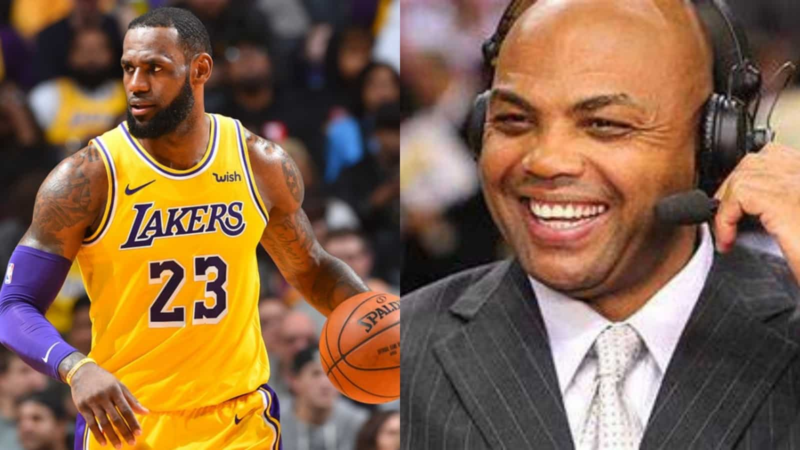 “Brand new studio..same CRAPPY Lakers” Charles Barkley publicly shows disappointment in LeBron James and Co. on NBA on TNT