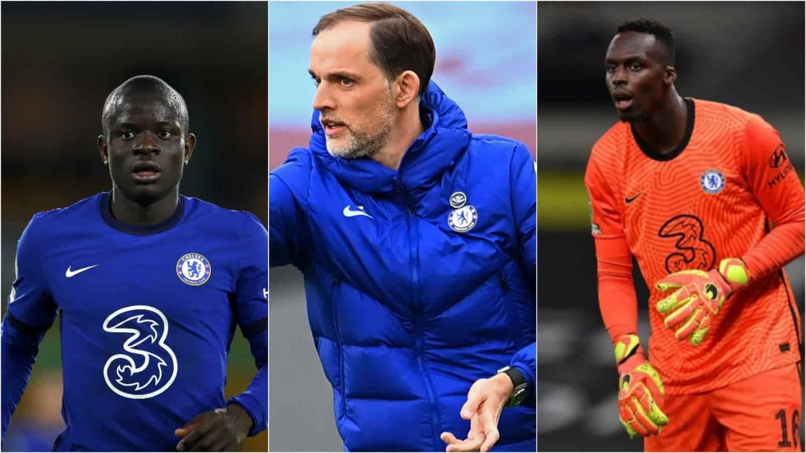 Thomas Tuchel delighted at having Kante and Mendy fit for the Champions League Finals