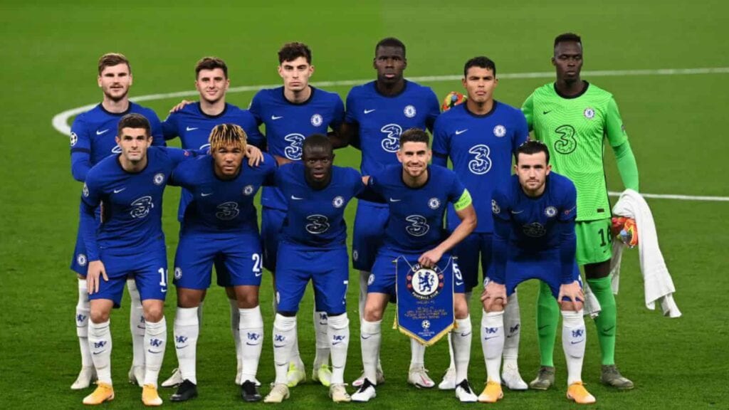 The Chelsea squad