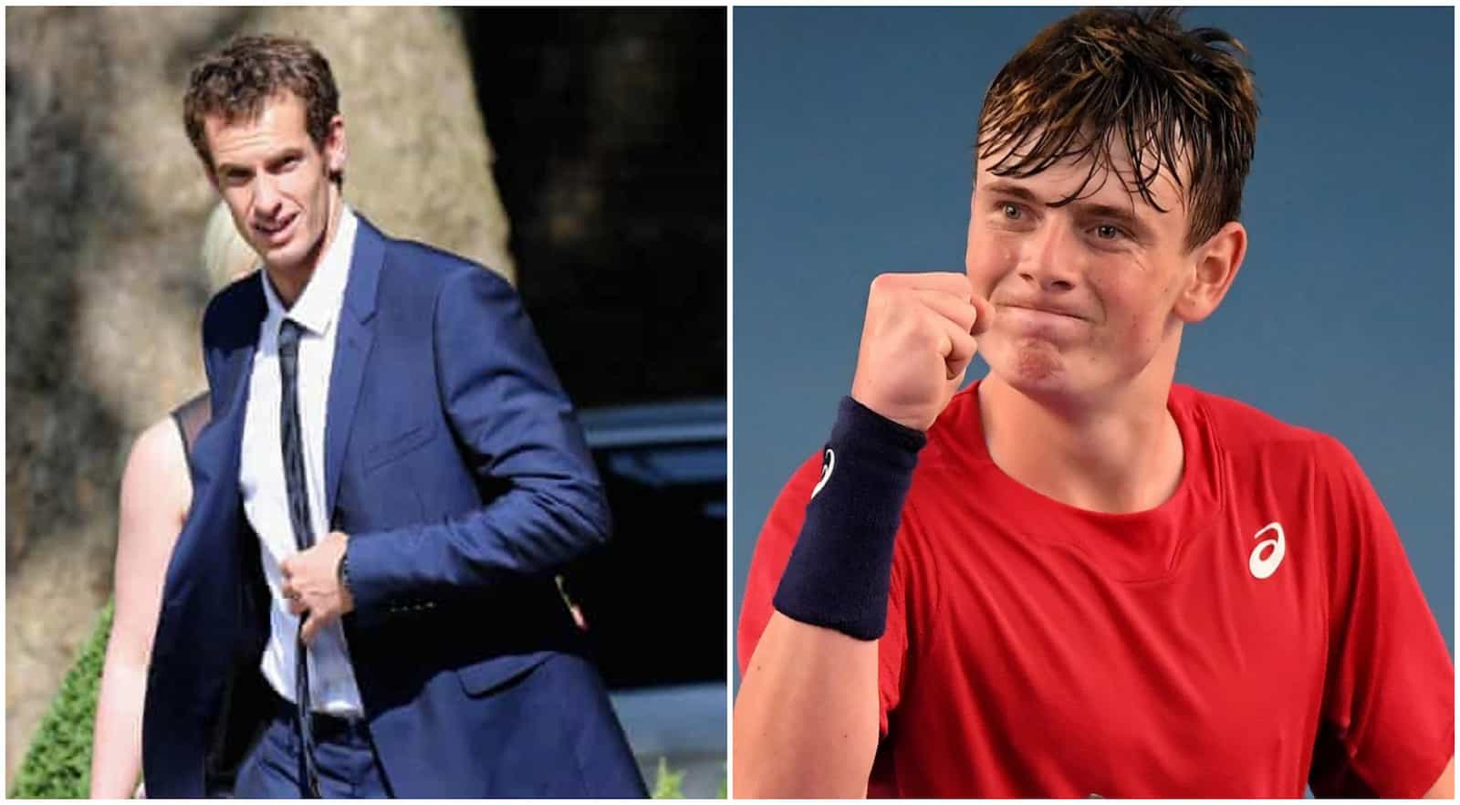 Andy Murray takes Jack Pinnington Jones, British Junior No. 1 under his wing at his management agency