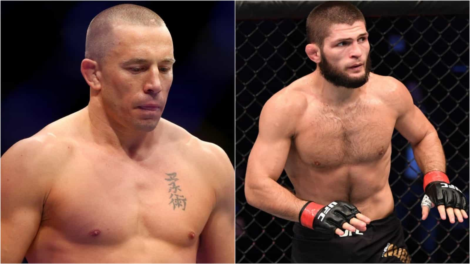 “Georges St-Pierre said he will fight Khabib,” GSP told Dana White that he is ready to fight Khabib Nurmagomedov at 165 pounds