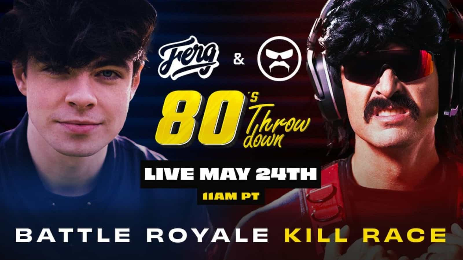 iFerg vs DrDisrespect: All you need to know about Call of Duty Mobile 80s Throwdown