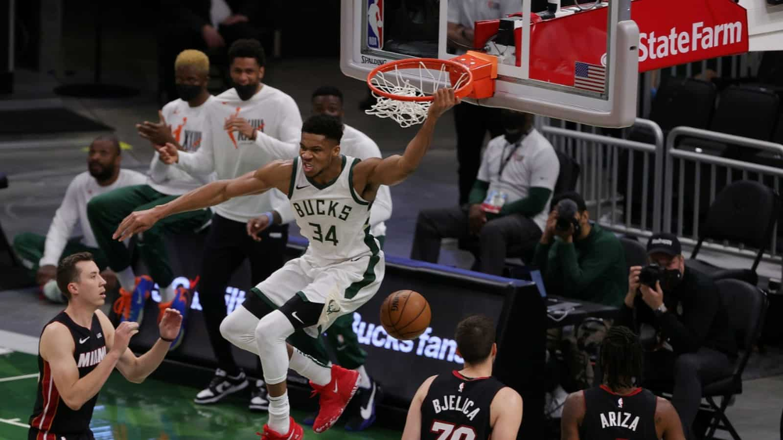 WATCH: Giannis Antetokounmpo make huge adjustments in game 6 to force game 7 in the Eastern Conference semi-finals